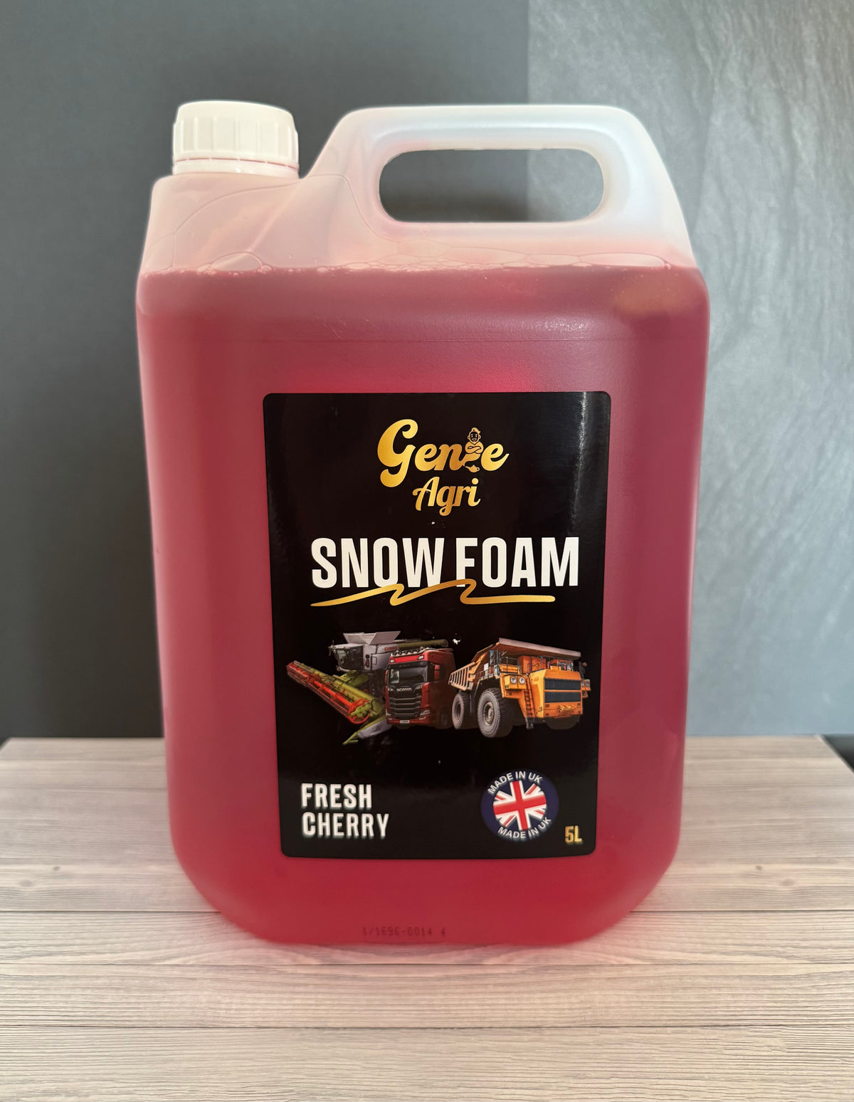 Genie Agri Snow Foam 5 LTR - Silicone Beading - Fresh Cherry Scent